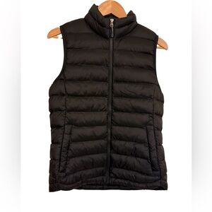 {32° Heat} Black Quilted Puffer Vest - Lightweight Zip Front